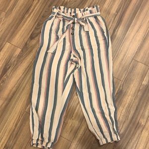 American Eagle striped pants